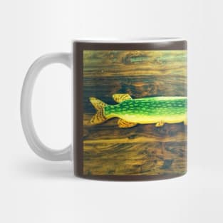 Northern Pike decoy Mug